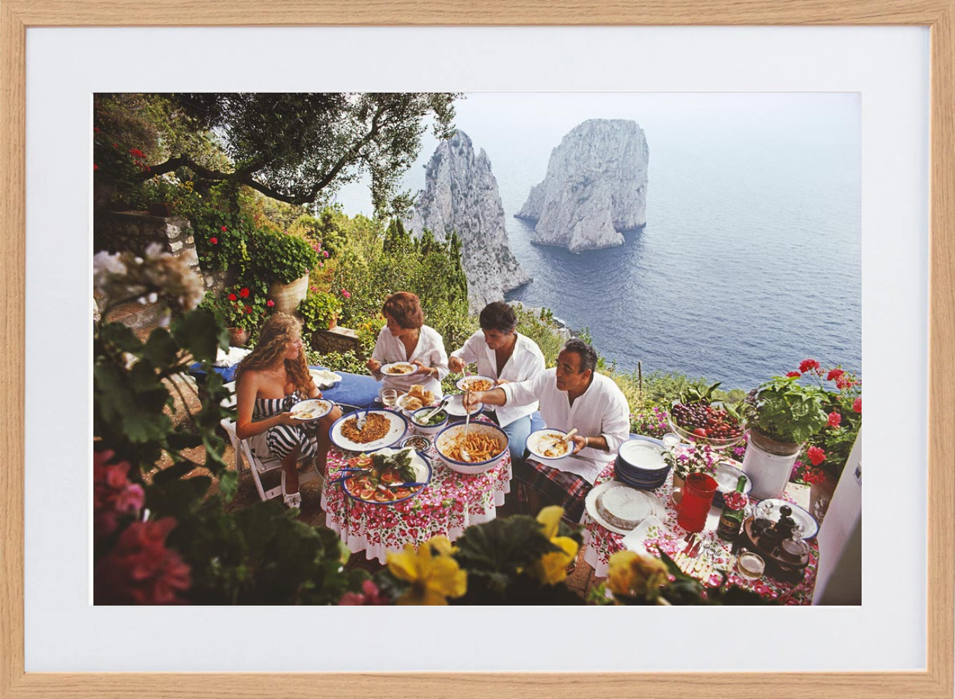 Dining Al Fresco On Capri - 320 x 490, Scandanavian image