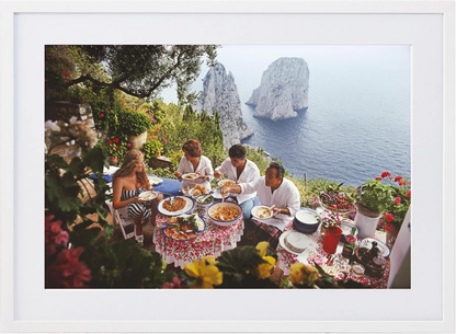 Dining Al Fresco On Capri - 320 x 490, White image